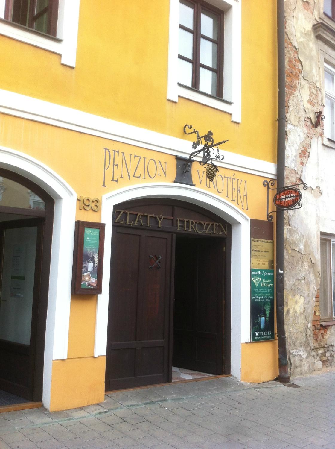Penzion Hrozen Kromeriz-浴室