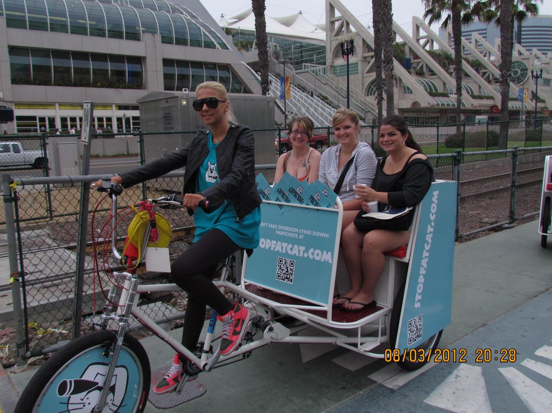 VIP Pedicab Tours-圣地亚哥必去景点