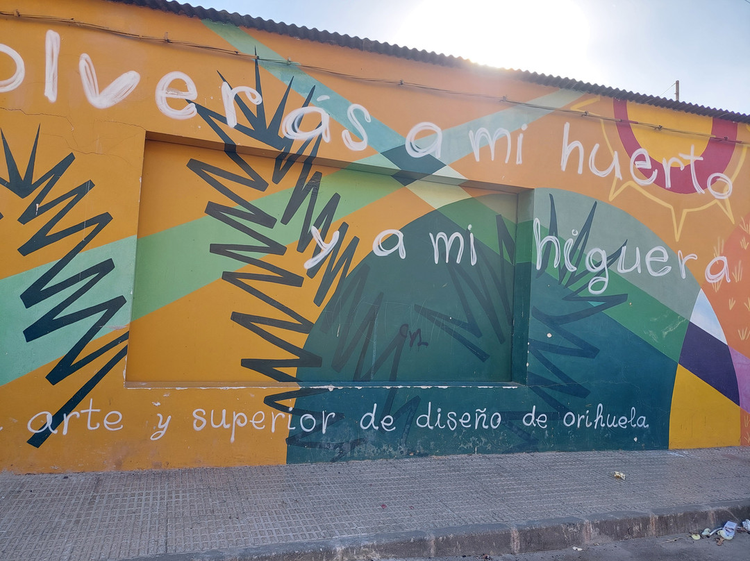 Muurschilderingen - Murales in de wijk San Isidro景点图片