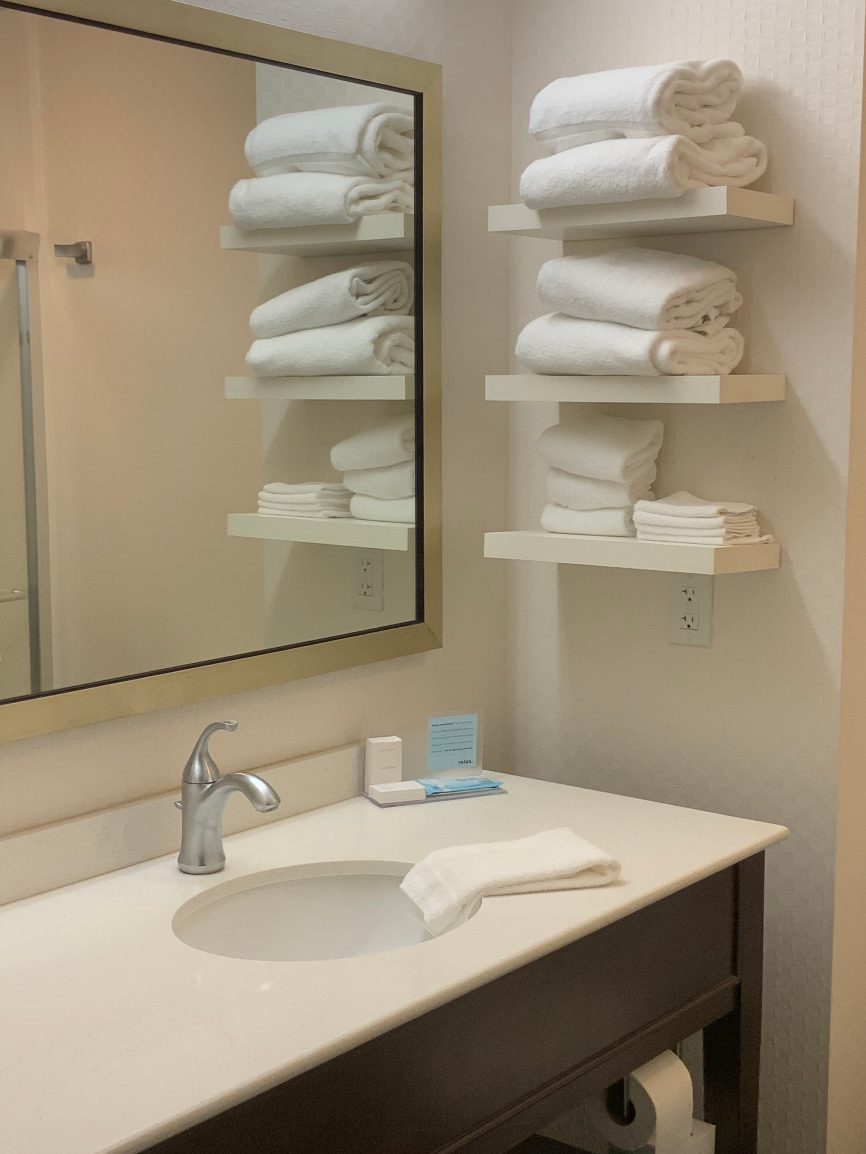 Hampton Inn & Suites Roanoke - Downtown-浴室