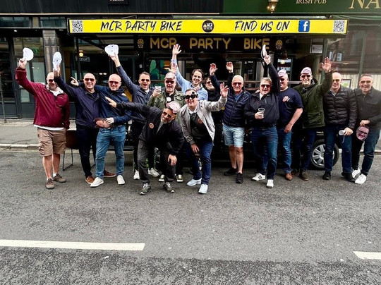 Mcr Party Bike-曼彻斯特必去景点