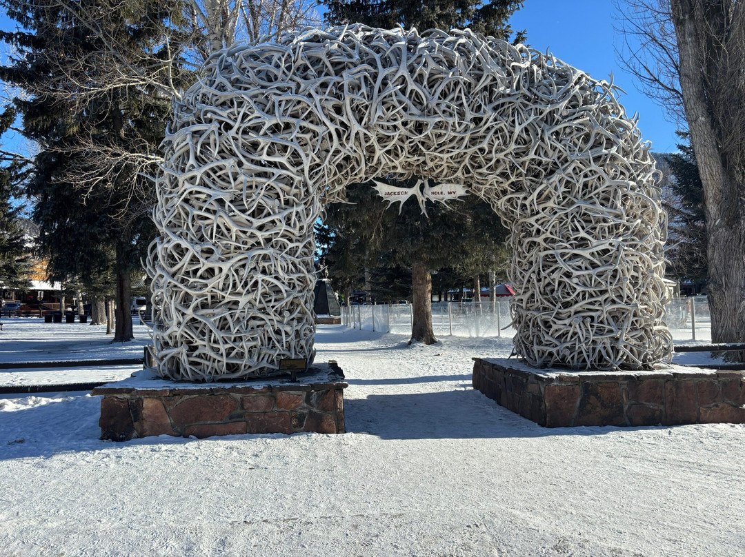 Antler Arches of Jackson-杰克逊必去景点