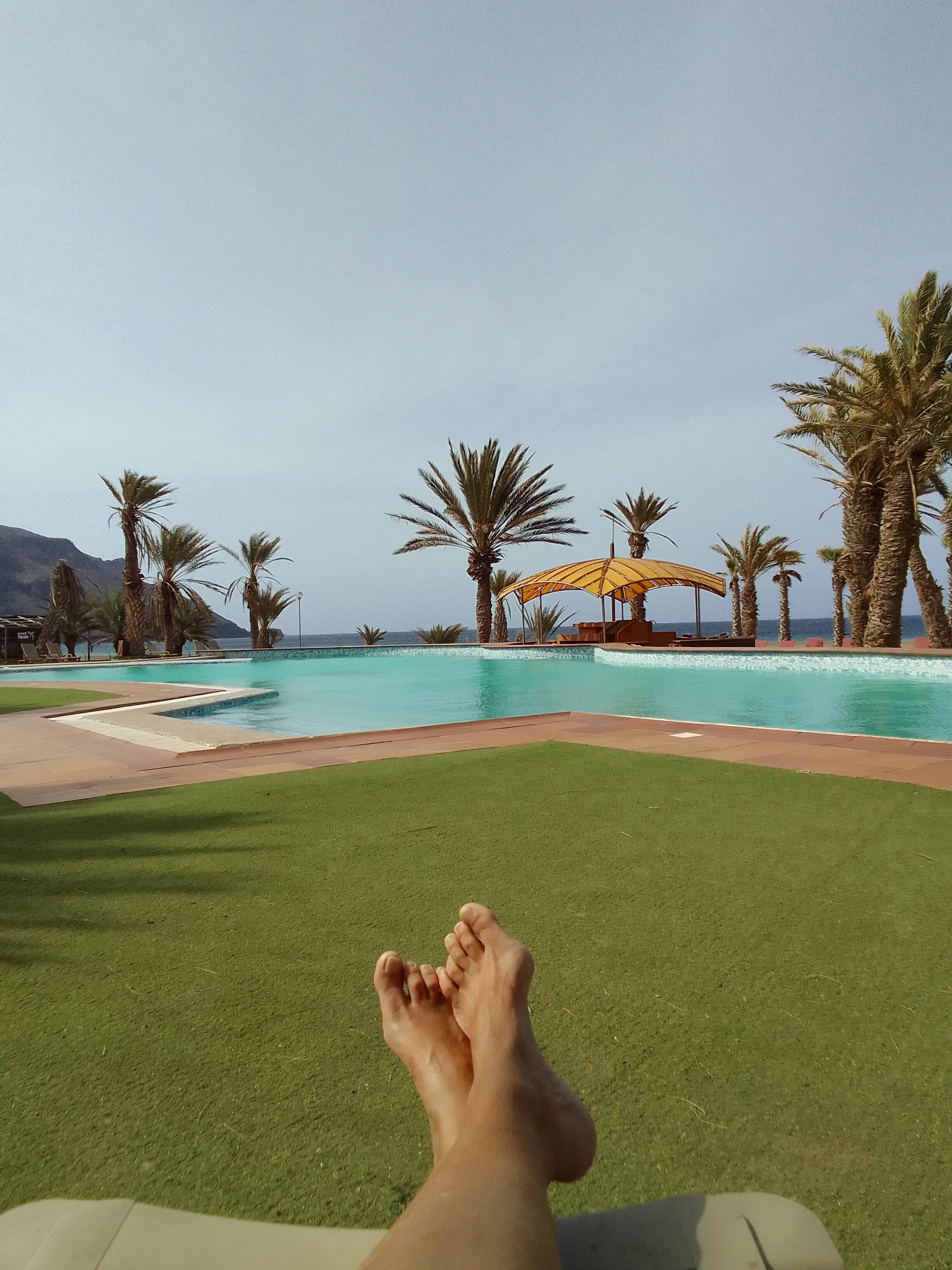 Flag Hotel Foya Branca-泳池