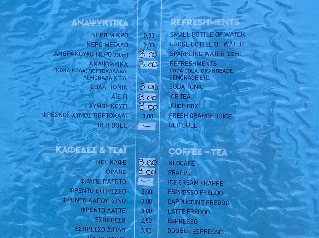 Tassos beach-Kallithea必去景点