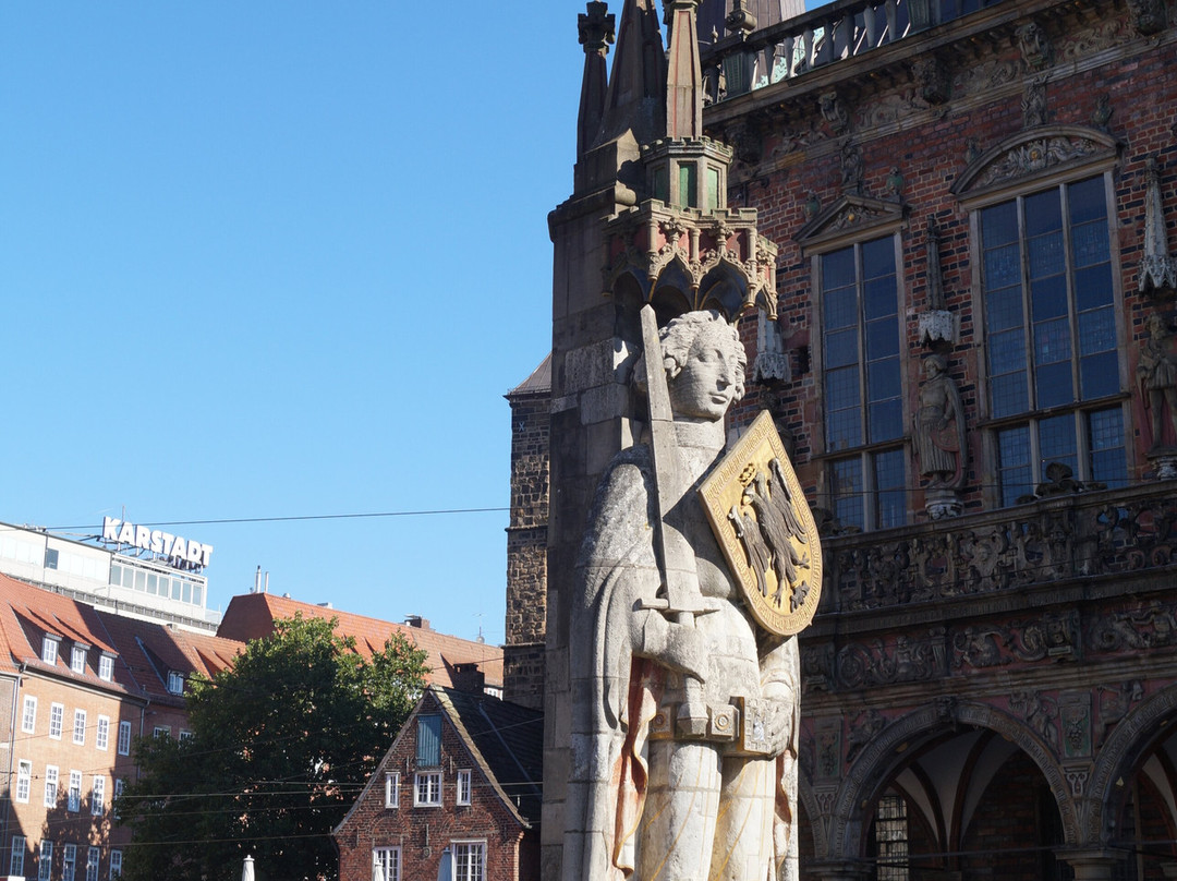 Der Bremer Roland-不莱梅必去景点