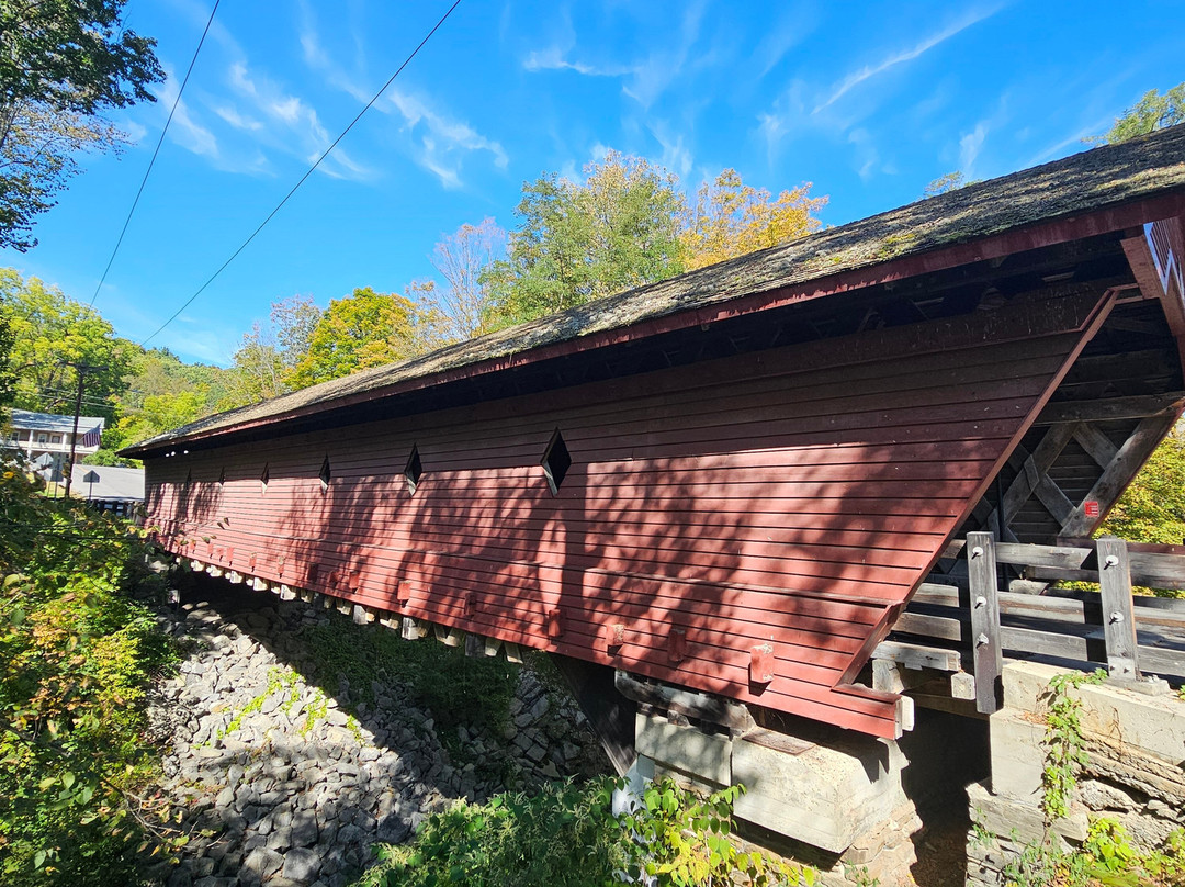 Newfield Covered Bridge-Newfield必去景点