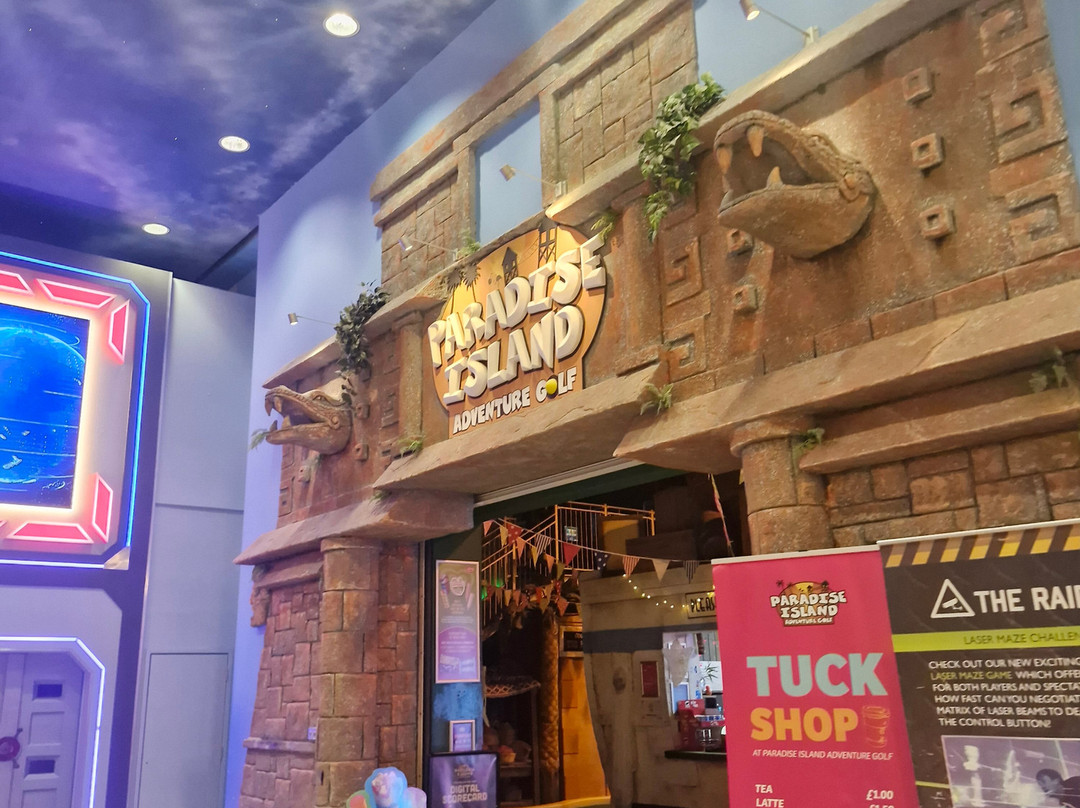 Paradise Island Adventure Golf Manchester-Trafford Park必去景点