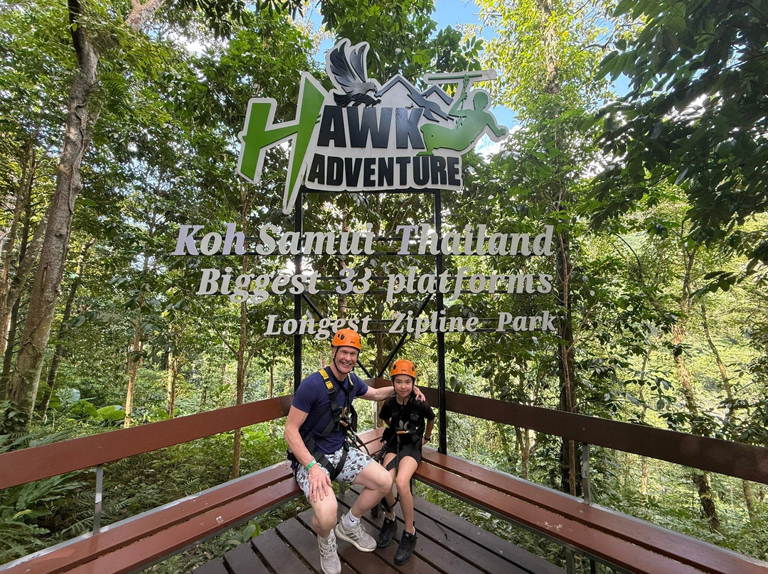 Hawk Adventure Zipline Park - Samui-红统必去景点