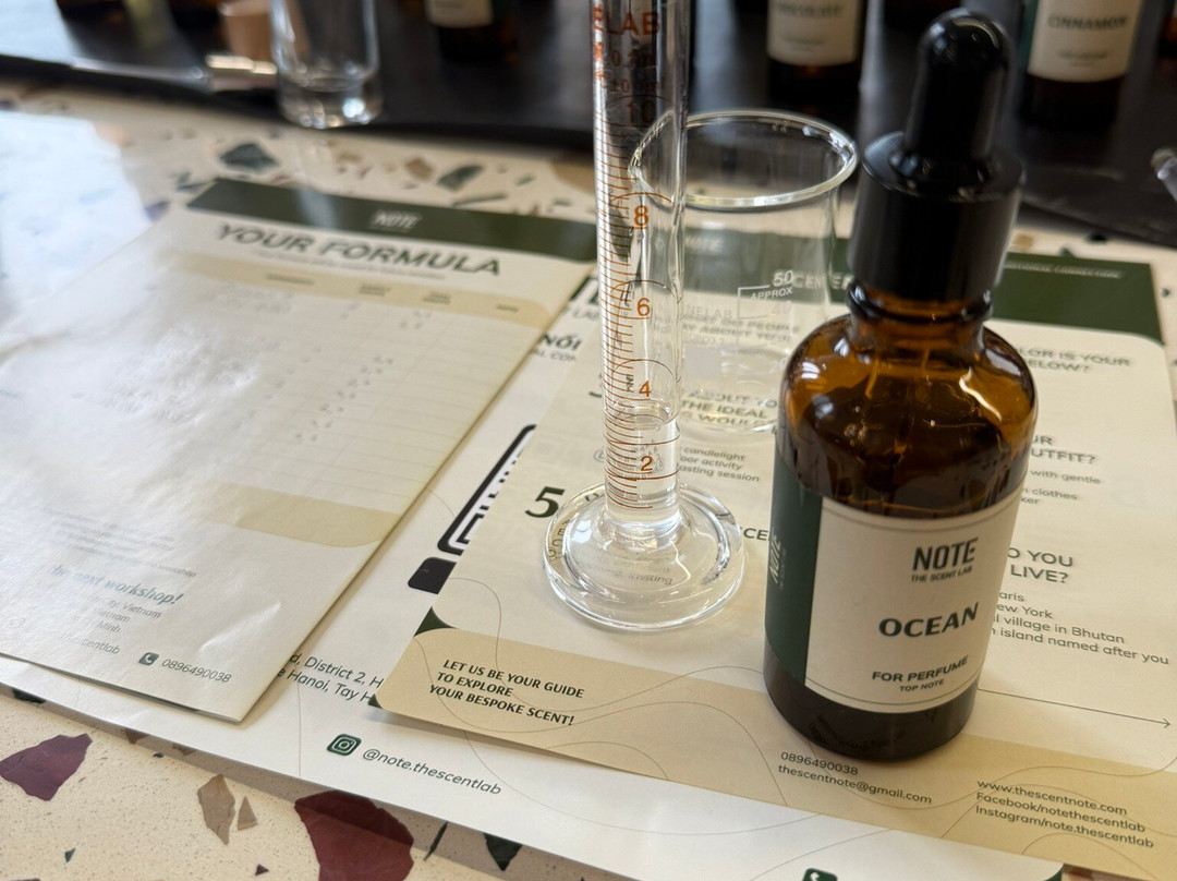 NOTE - The Scent Lab-胡志明市必去景点