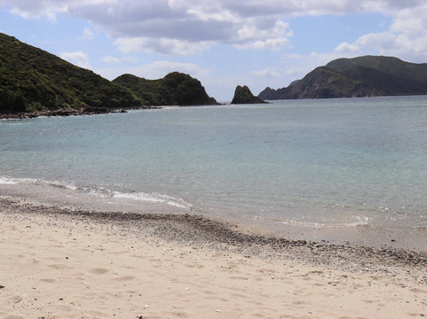Yadoribama Beach-濑户内町必去景点