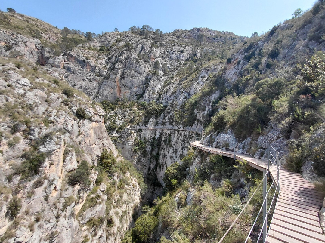 Pasarela De La Presa De Relleu
