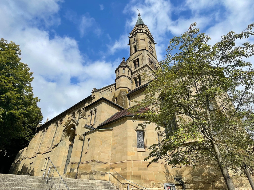 Evangelische St. Katharina kirche-施韦比施哈尔必去景点