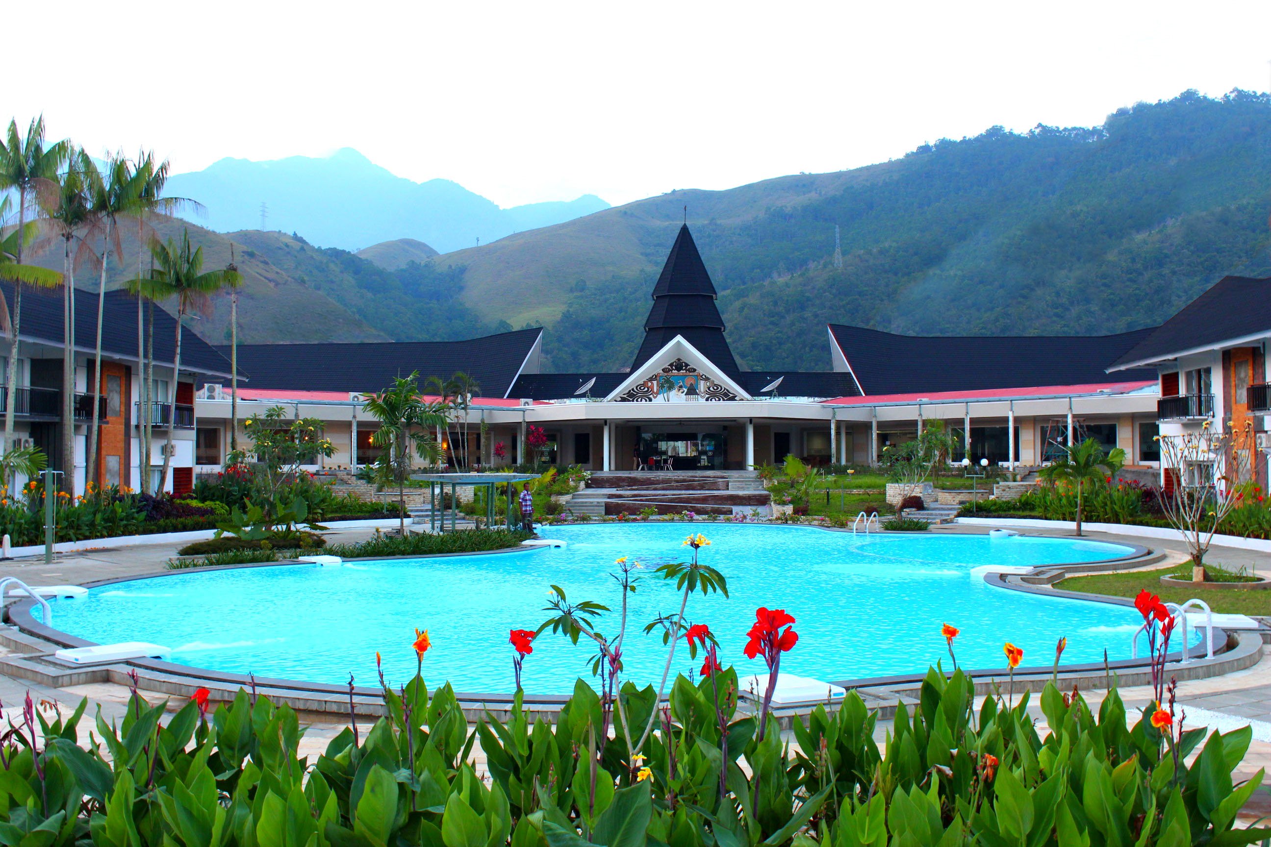 Hotel Suni Sentani-泳池