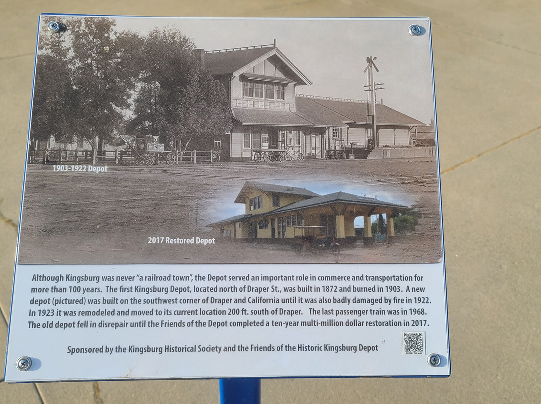 Historic Kingsburg Depot