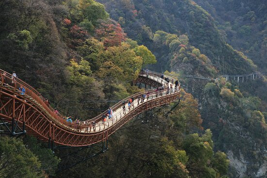 少华山国家森林公园景点图片