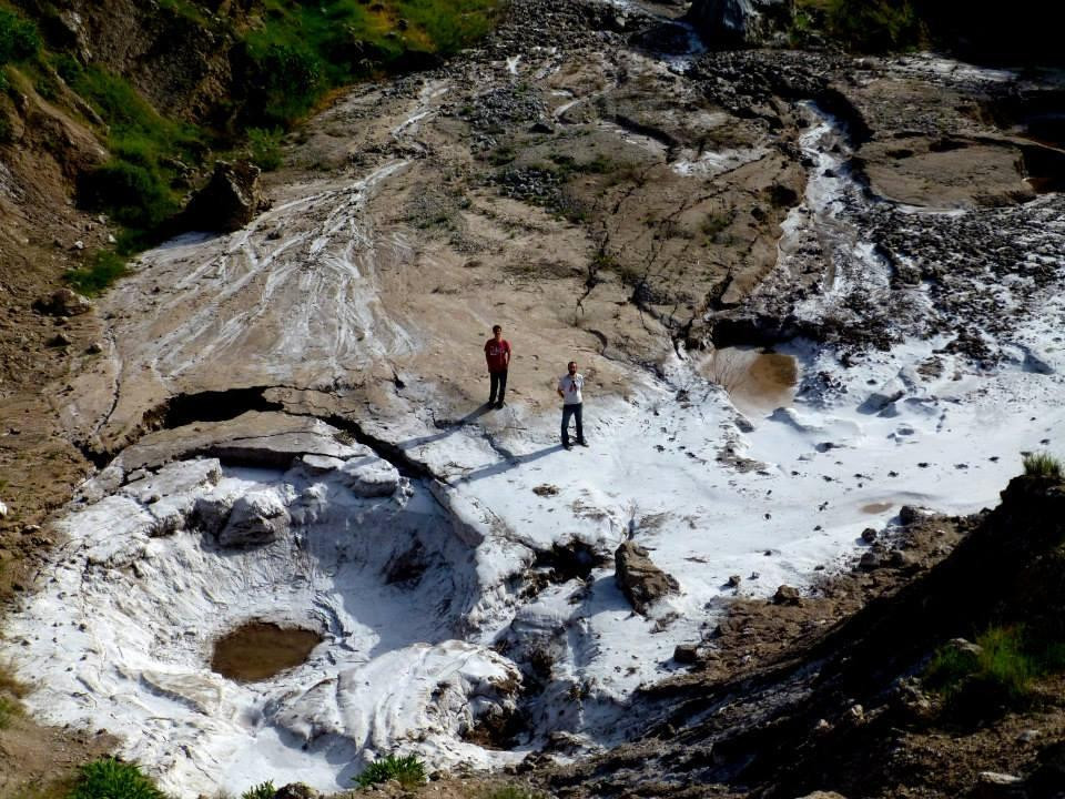 Kulob旅游景点-Salt Mountain Khodzha Mumin
