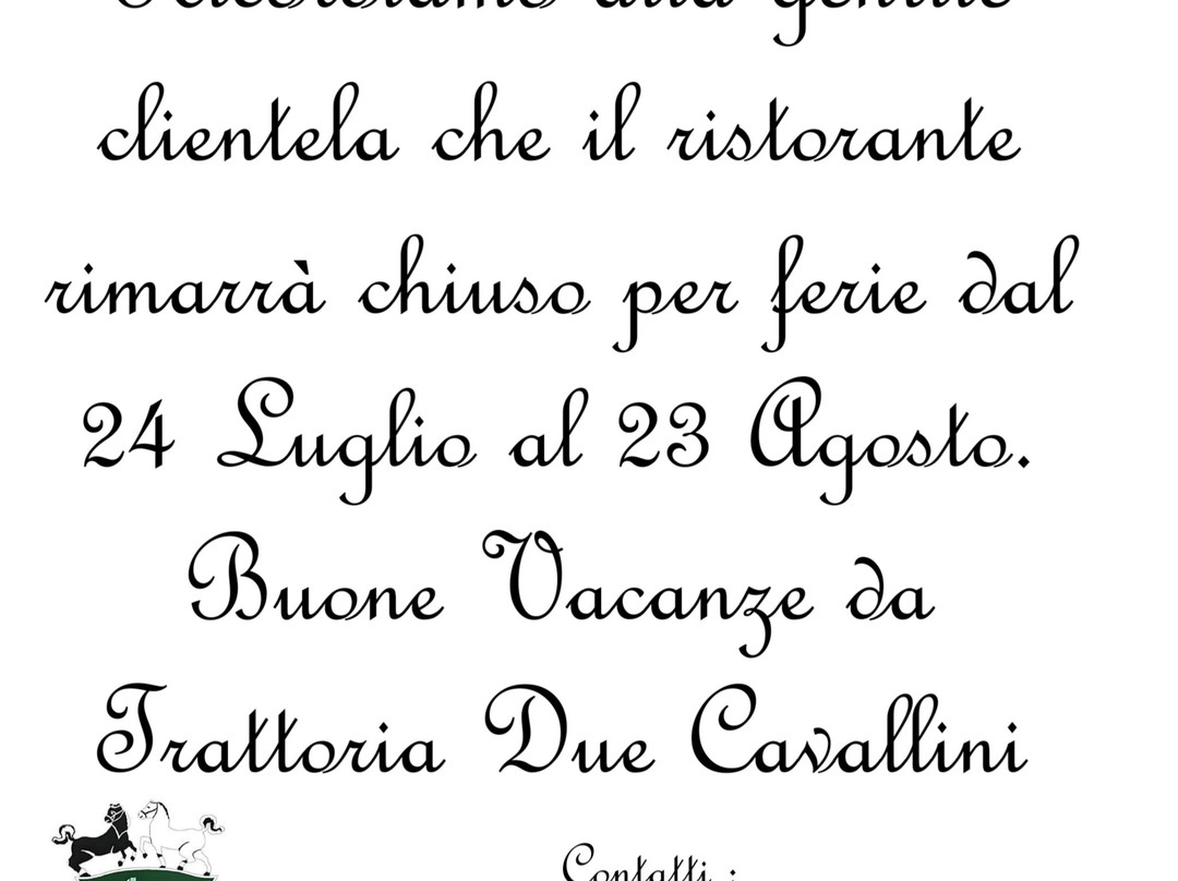 Trattoria Due Cavallini