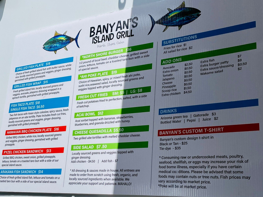 Banyan's Island grill