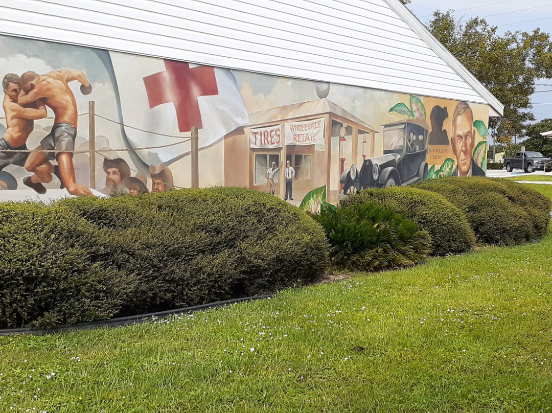 Murals of Lake Placid景点图片