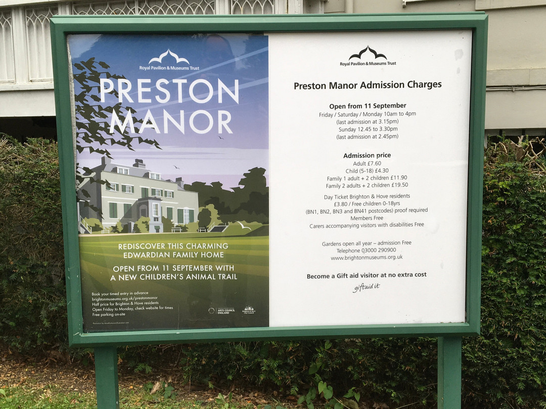 Preston Manor & Gardens景点图片
