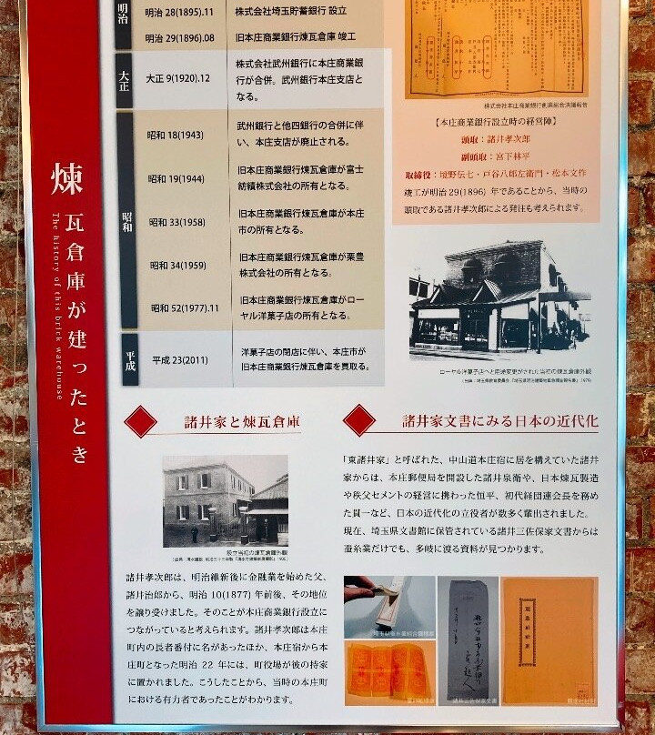 Former Honjo Commercial Bank Brick Warehouse-本庄市必去景点