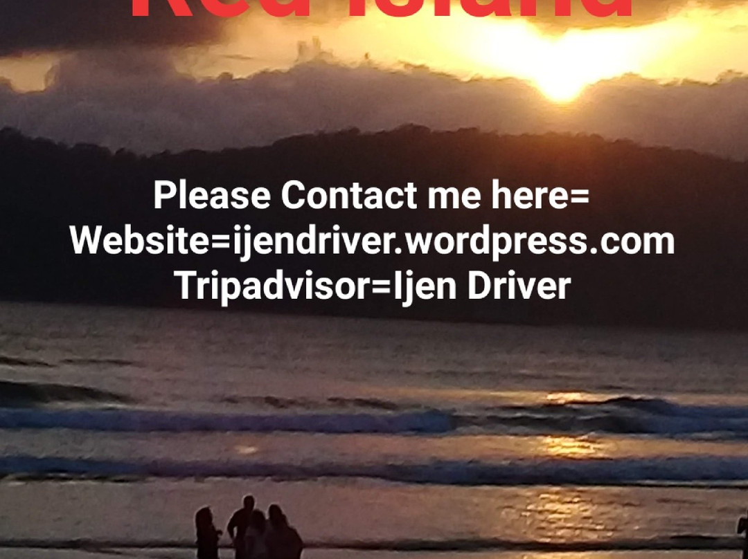 Pantai Pulau Merah-巴纽旺宣必去景点