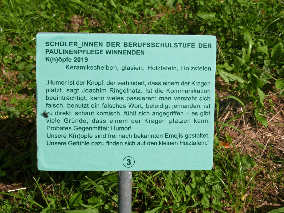 Skulpturenrundweg Kopfe am Korber Kopf-Korb必去景点