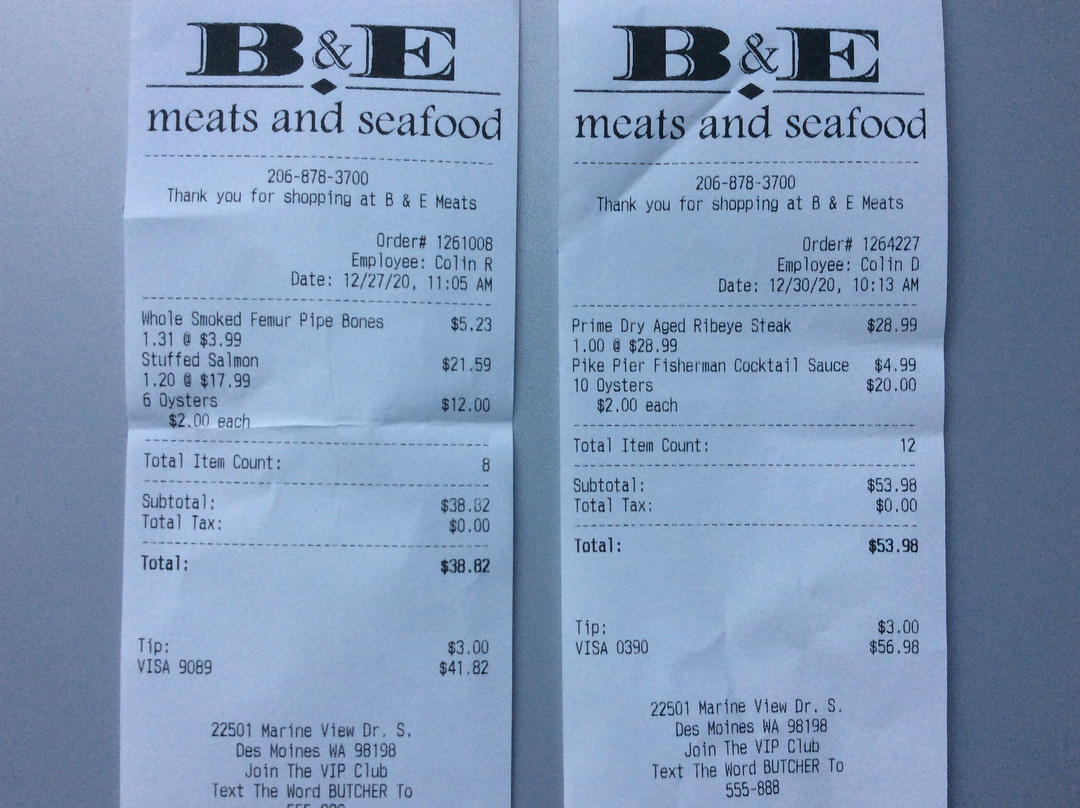 B & E Meats And Seafood