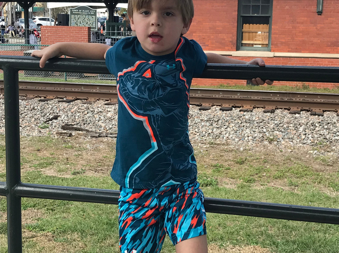 Plant City Train Viewing Platform-普兰特城必去景点