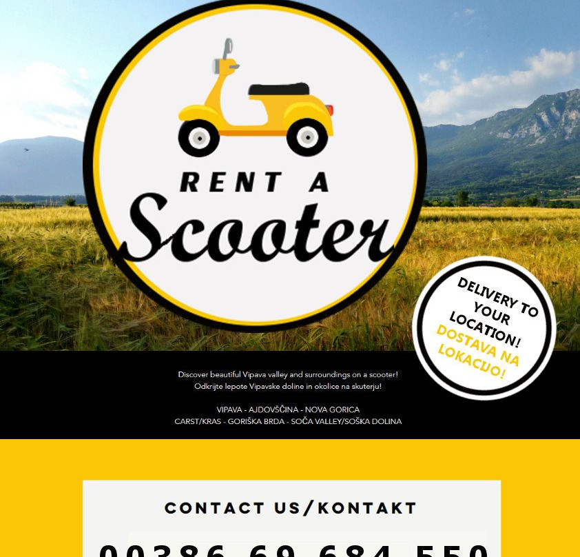 Rent a Scooter - Vipava valley景点图片