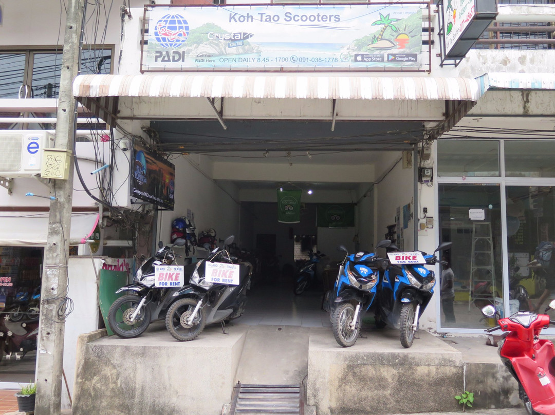 Island Travel Scooters-涛岛必去景点