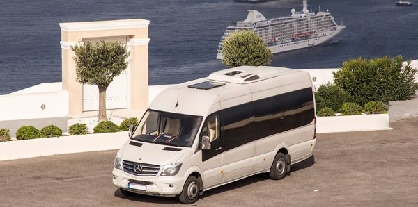 Santorini Port Super Shuttle-圣托里尼必去景点