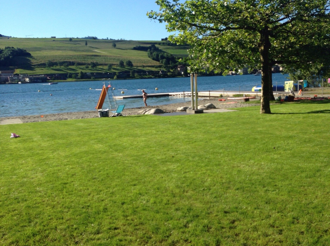 Seebad Mit Strand Am Vierwaldstattersee-屈斯纳赫特瑞吉必去景点