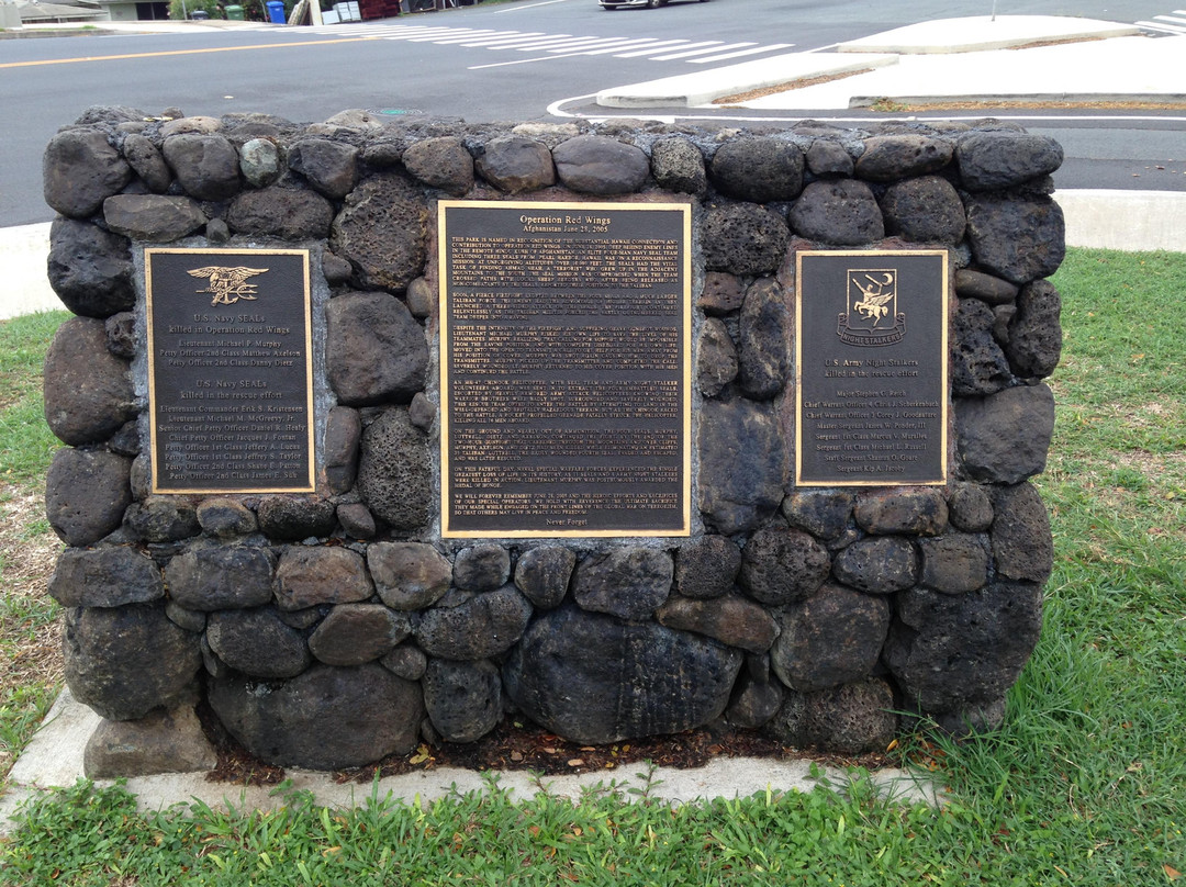 Operation Red Wings Medal of Honor Park-火奴鲁鲁必去景点