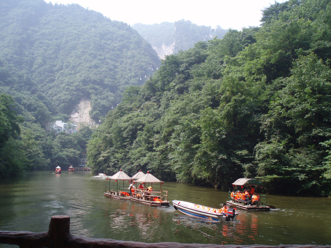 金丝峡国家森林公园景点图片