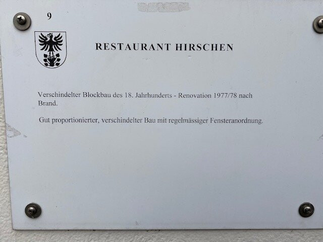 Restaurant Hirschen