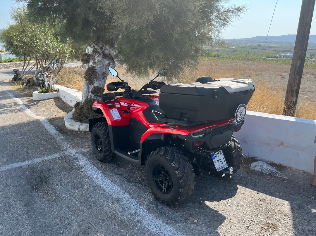 SANTO WHEELS RENTALS - Rent a ATV/UTV/Scooter/Buggy/Quad in Santorini-菲洛士帖法尼必去景点