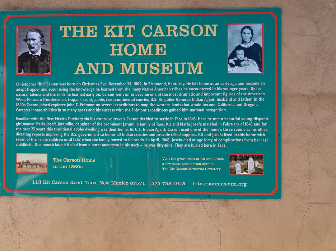 Kit Carson Home & Museum-道师城必去景点