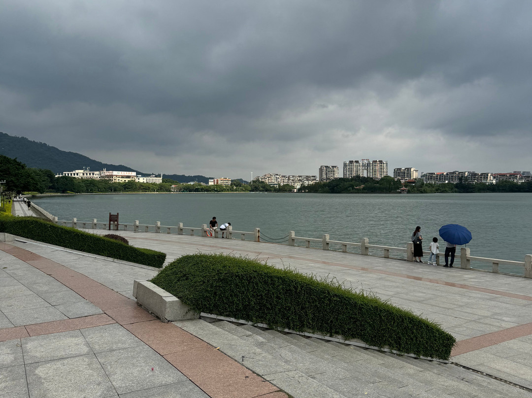 西湖公园景点图片