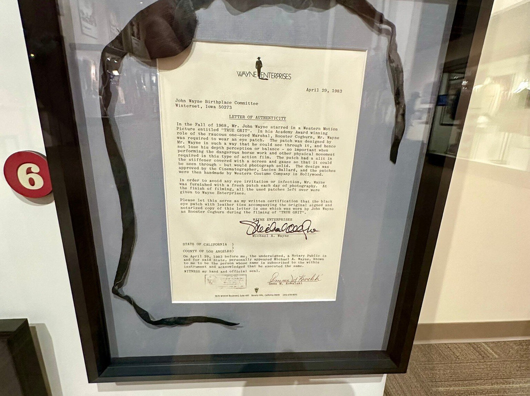 John Wayne Birthplace & Museum-Winterset必去景点