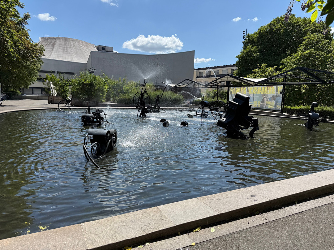 Tinguely Fountain-巴塞尔必去景点