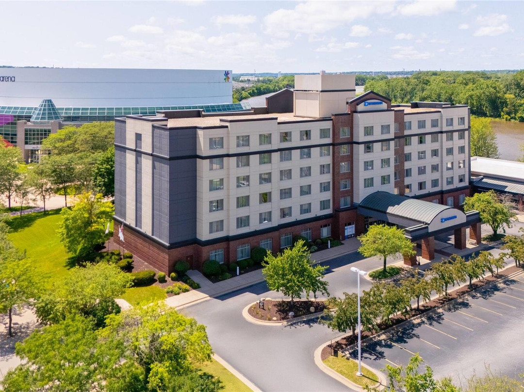 莫林酒店住宿-Wyndham Moline on John Deere Commons