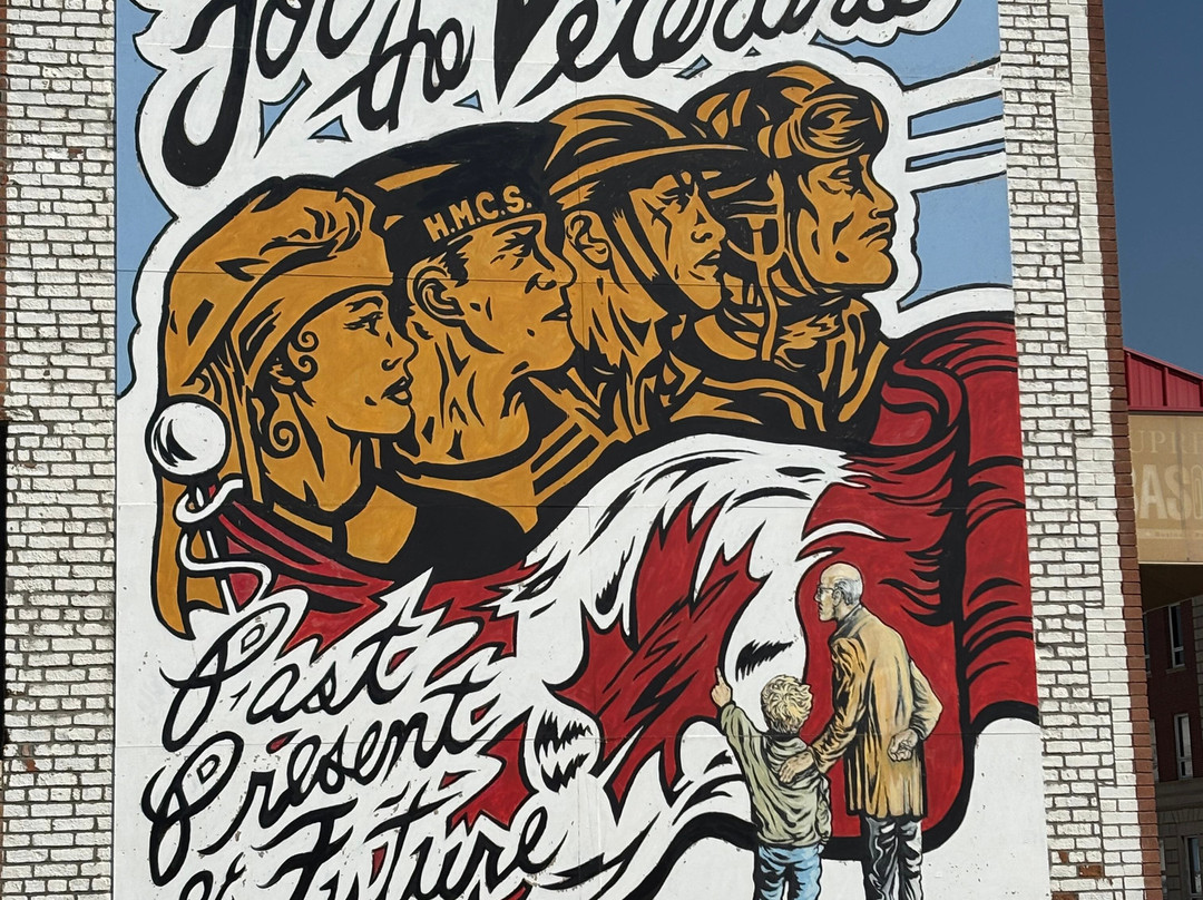 Murals of Moose Jaw-穆斯乔必去景点