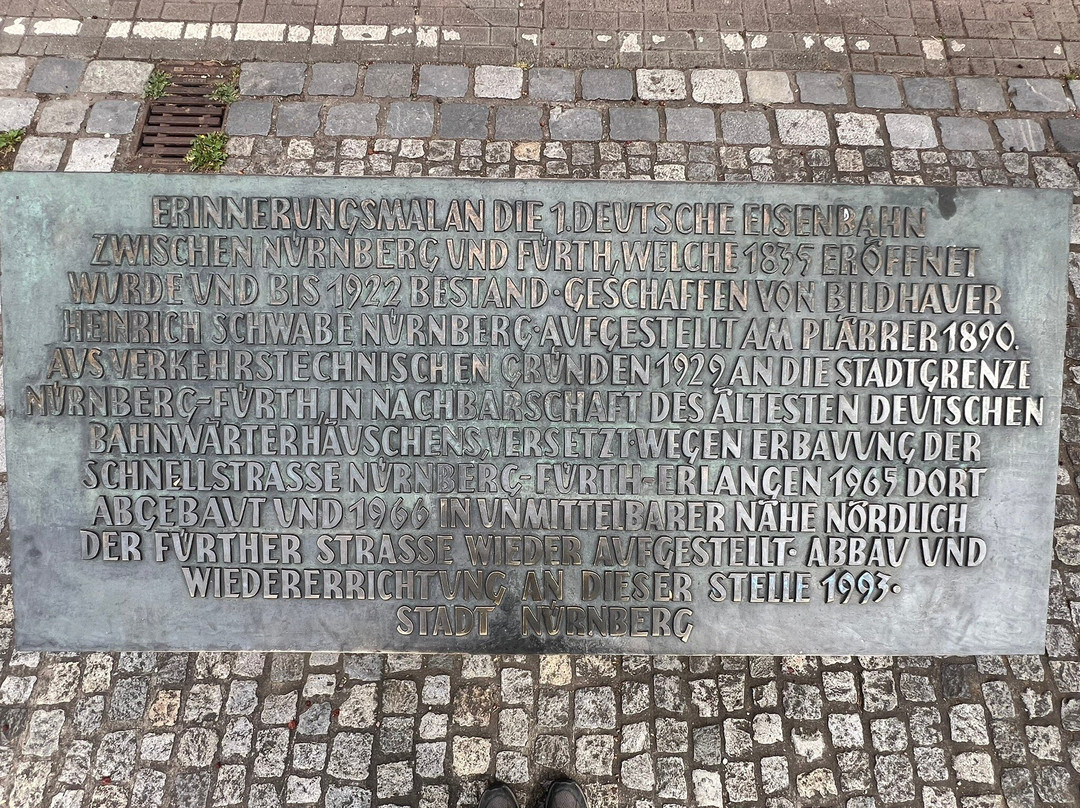 Ludwig-Eisenbahn-Denkmal-纽伦堡必去景点