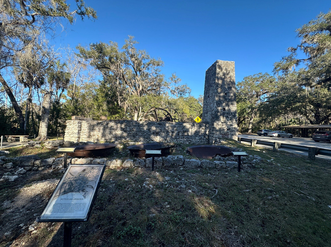 Yulee Sugar Mill Ruins Historic State Park-克里斯特尔里弗必去景点