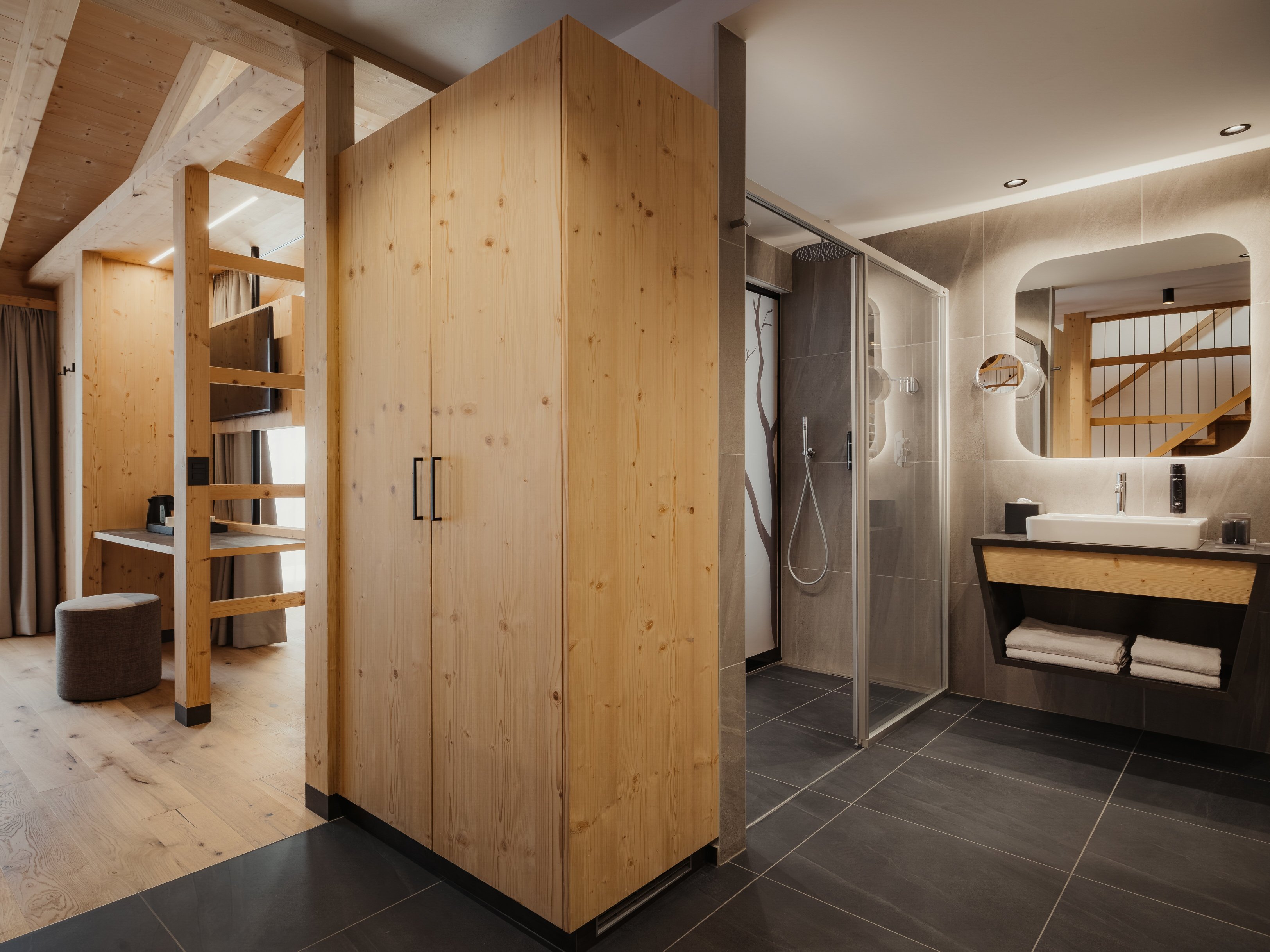 Hotel La Müda-浴室