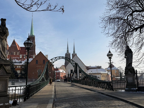 Tumski Bridge-弗罗茨瓦夫必去景点