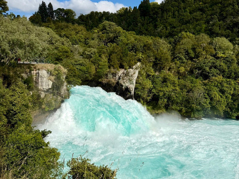 Huka Falls-希努埃拉必去景点
