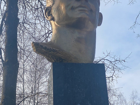 Monument Bust of Yuri Gagarin