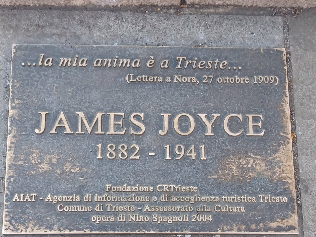 Statua di James Joyce-的里雅斯特必去景点
